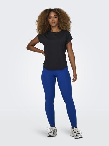 ONLY PLAY Skinny Sports trousers 'Jam-Sana' in Blue