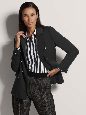 MADELEINE Blazer in Schwarz: Vorderseite