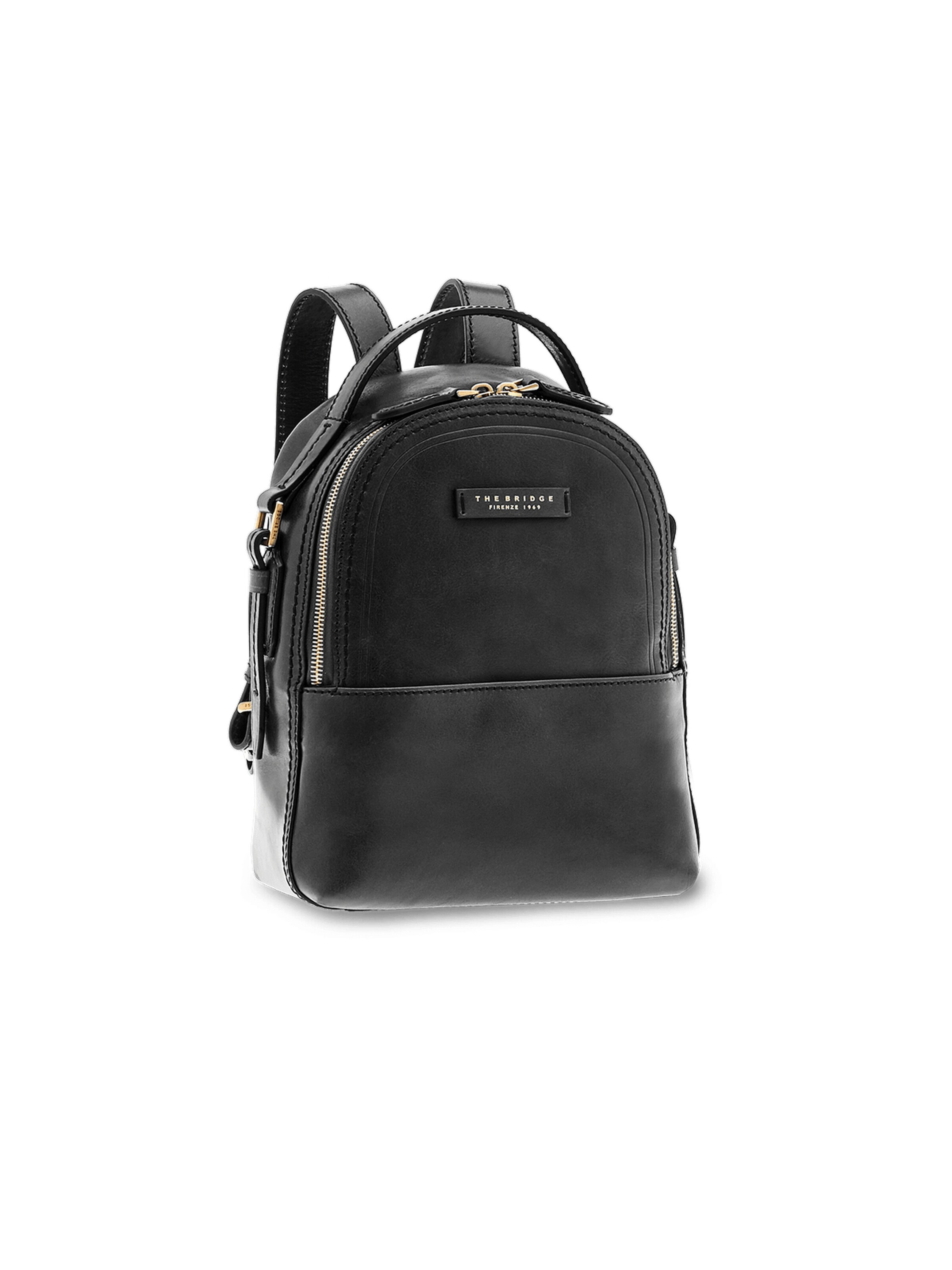 The Bridge Rucksack‌‌‌ in Schwarz: Vorderseite