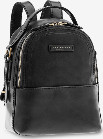 The Bridge Backpack in Black: front