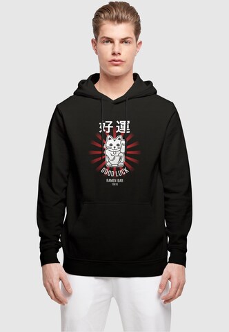 Merchcode Sweatshirt 'Torc - Good Luck' in Schwarz: Vorderseite
