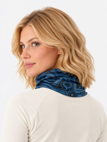 Rune Sports scarf 'The Artisan Canvas | Seamless Ice Silk Expression Gaiter' in Blue