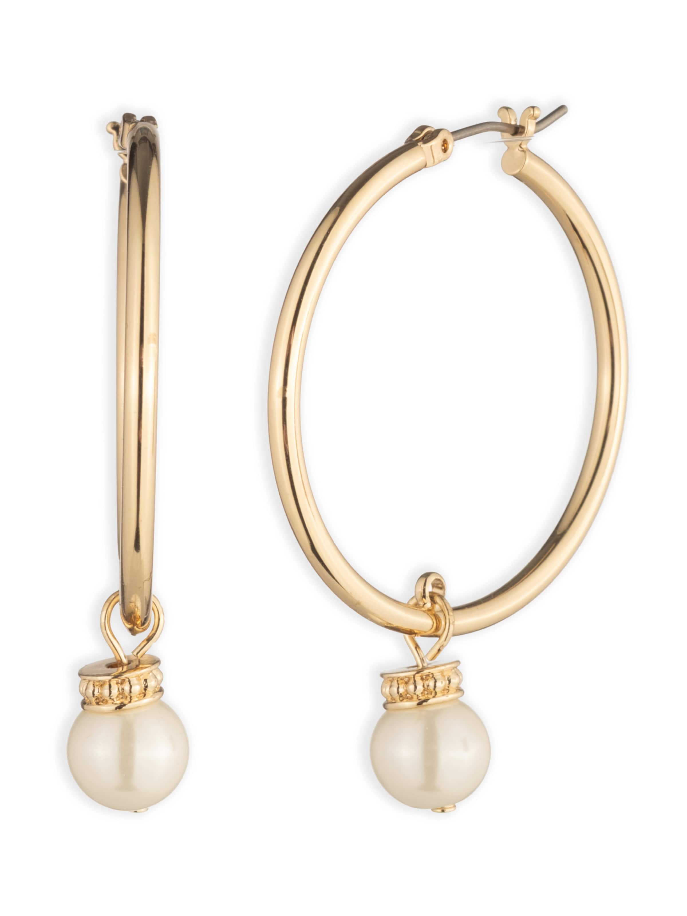 Orecchini di Lauren Ralph Lauren in oro: frontale