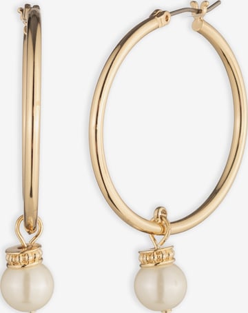 Boucles d'oreilles Lauren Ralph Lauren en or : devant