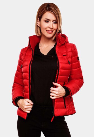 Veste mi-saison 'Lulana' NAVAHOO en rouge