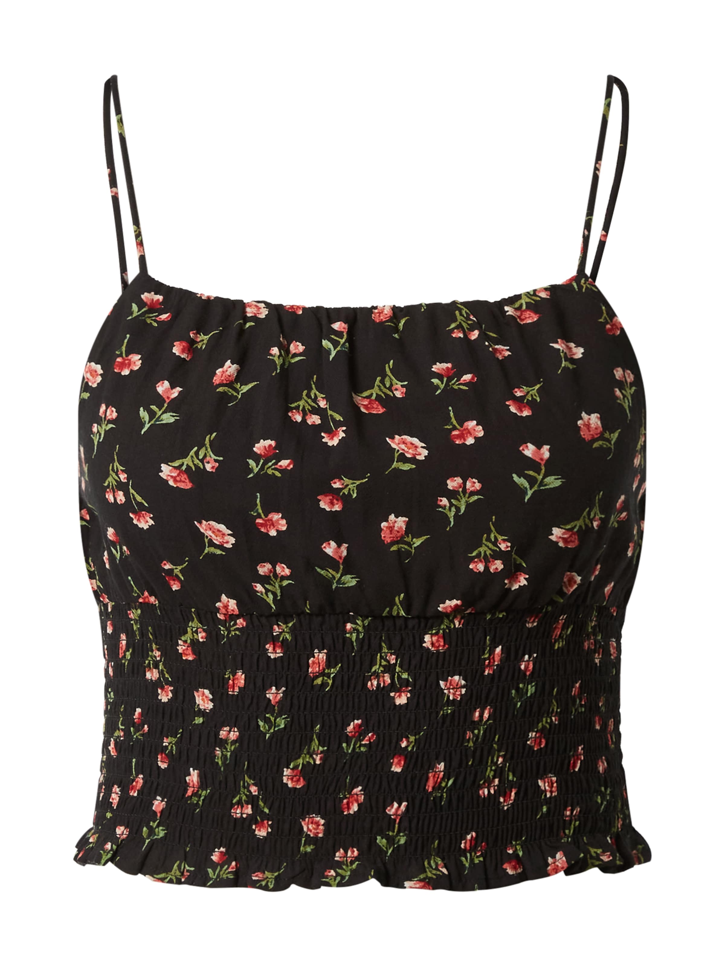 ABOUT YOU Toppi 'Melinda' värissä musta: etupuoli