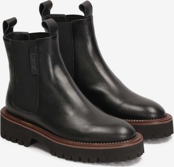 Chelsea Boots Kazar en noir : devant