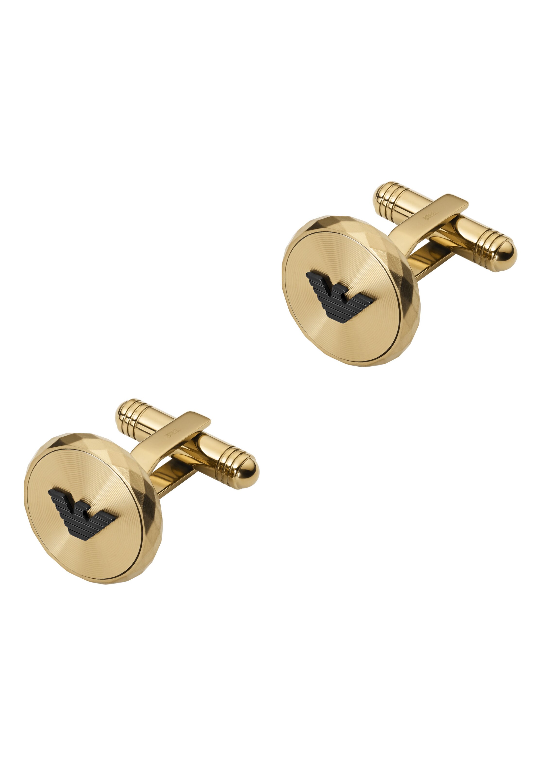 Männer Anzug - Accessoires Emporio Armani Manschettenknöpfe in Gold - NC37993 Männer Anzug - Accessoires Emporio Armani Manschettenknöpfe in Gold - NC37993