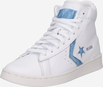 CONVERSE High-Top Sneakers in White: front