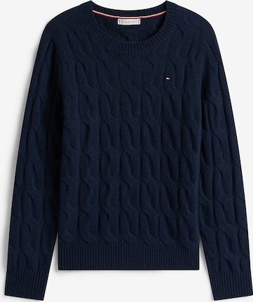 Pull-over TOMMY HILFIGER en bleu : devant