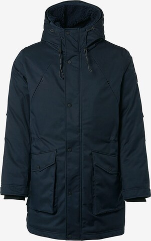 No Excess Between-Season Jacket in Blue: front