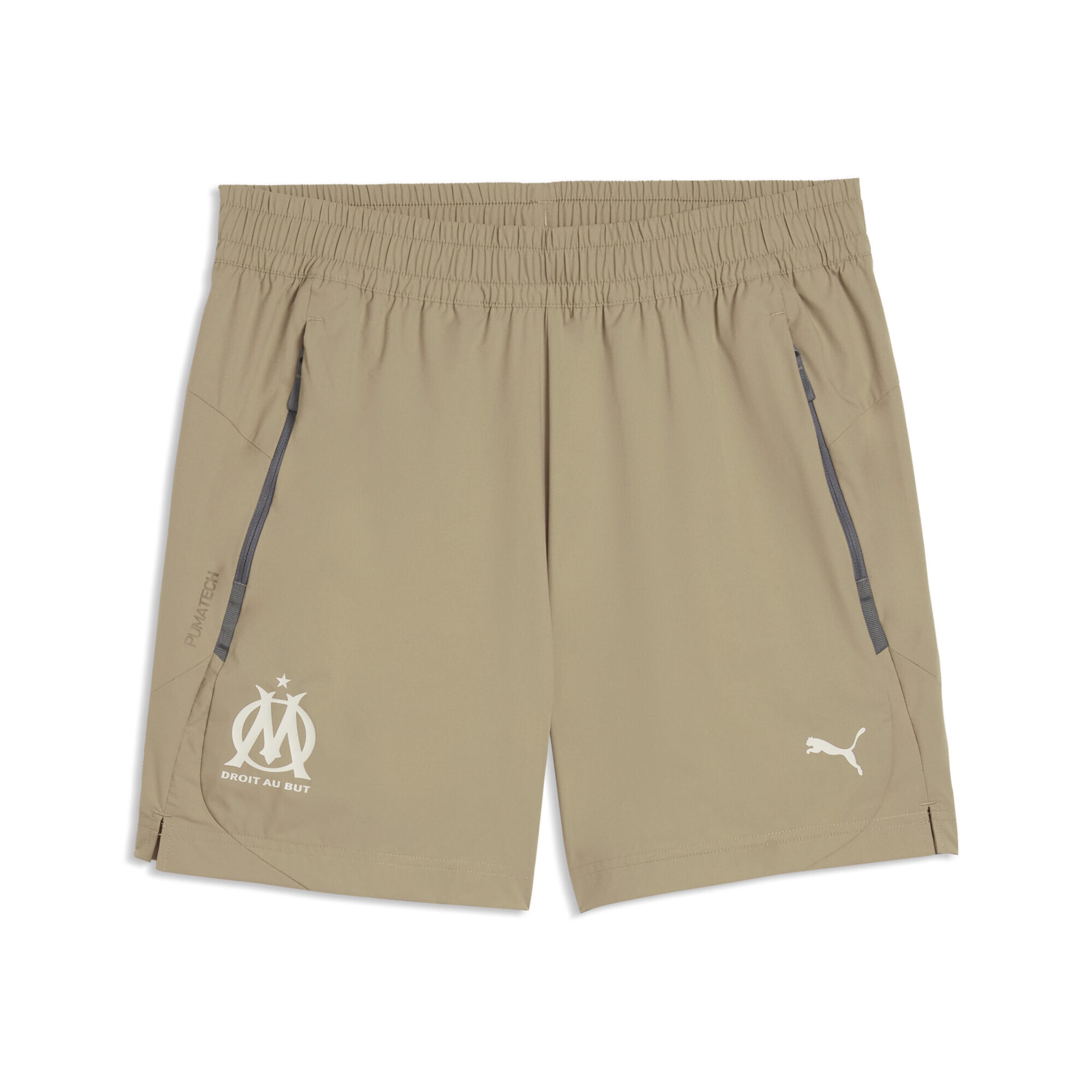 PUMA Loose fit Workout Pants 'Olympique de Marseille' in Green: front