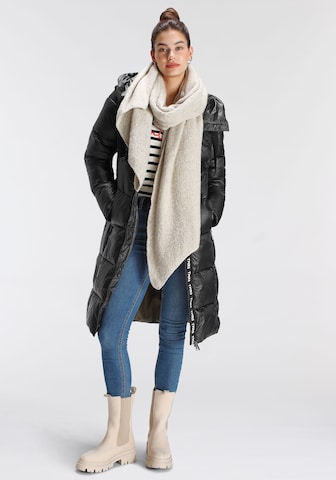 Tamaris Winter Coat in Black