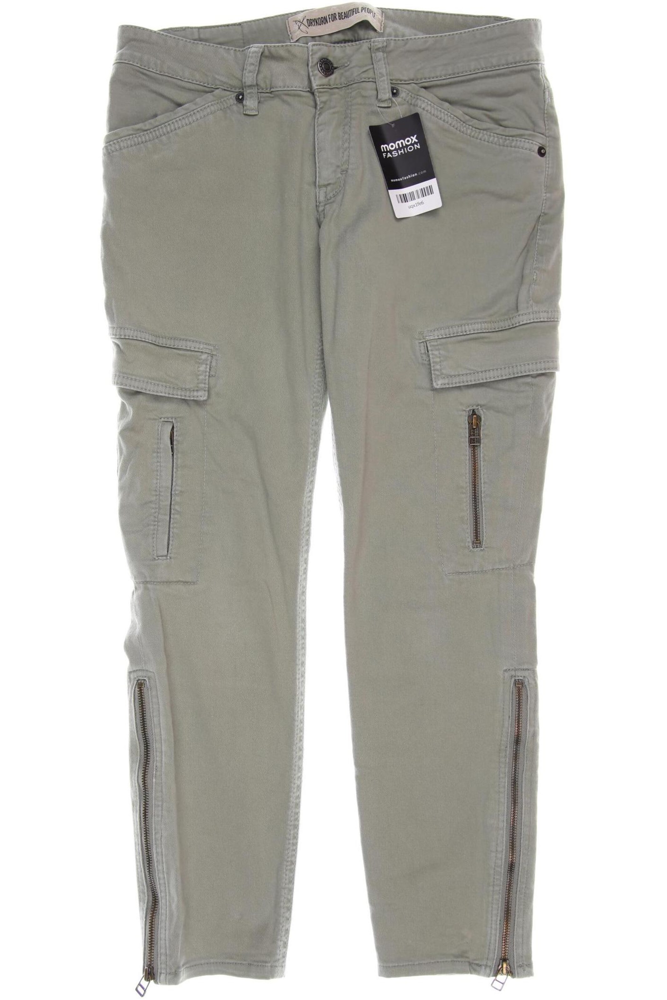 DRYKORN Jeans in 29 in Green: front