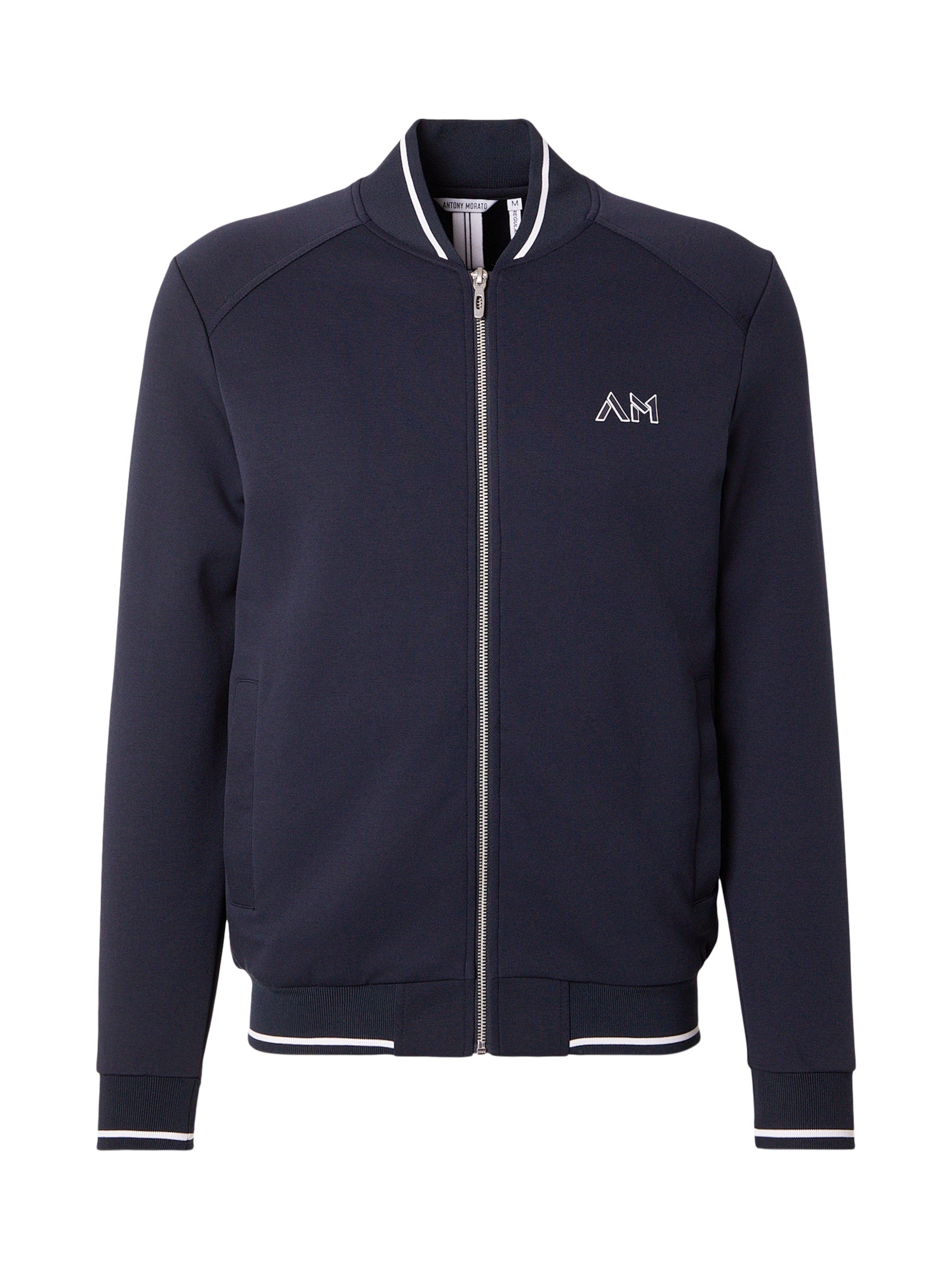 ANTONY MORATO Between-Season Jacket in marine blue / White, Item view