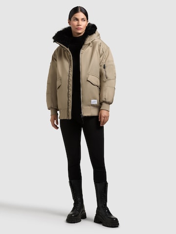 khujo Jacke 'Cela' in Grau