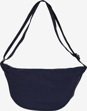 PIECES - Bolso de hombro 'AMANDA' en azul: frente