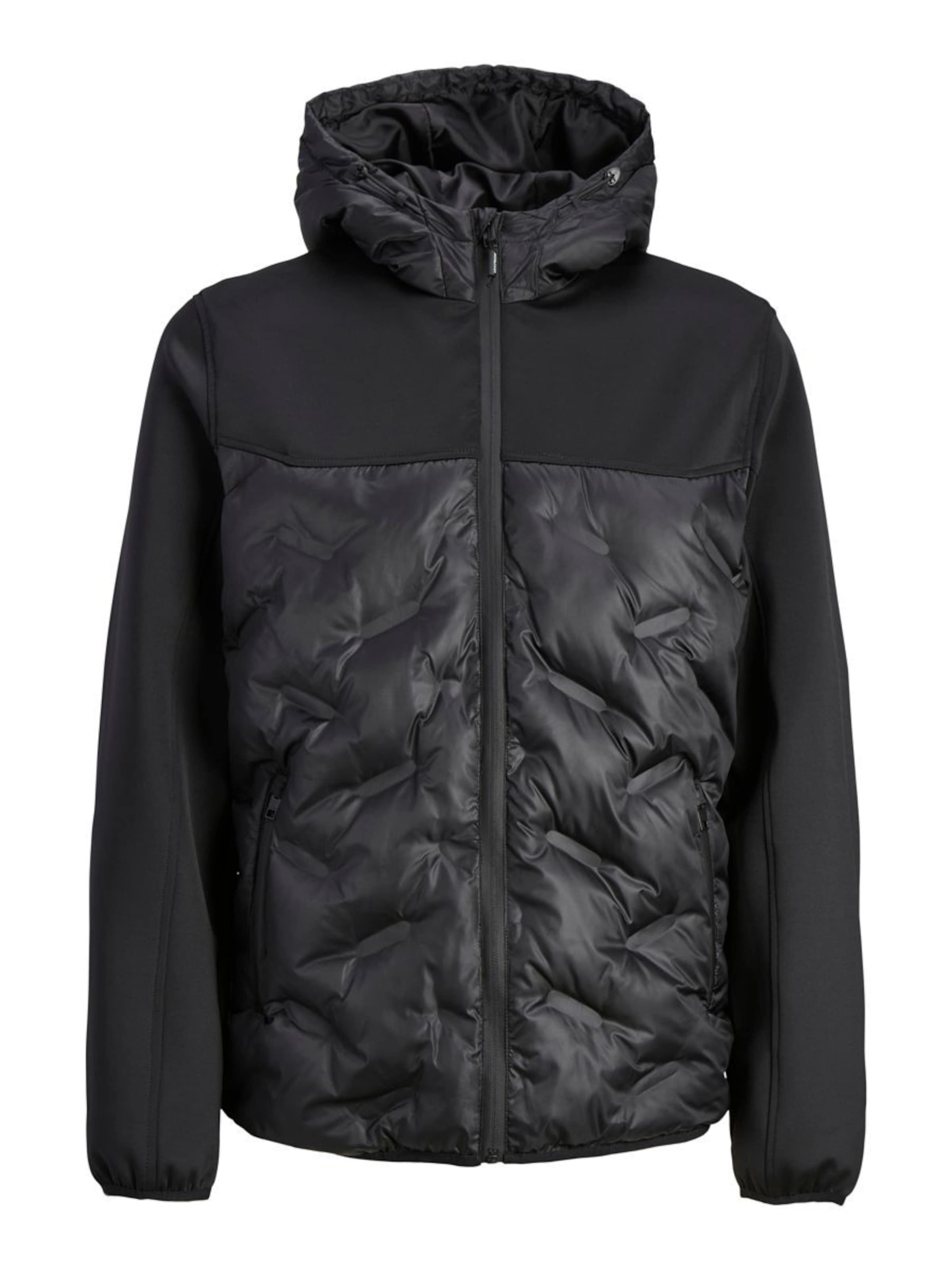 JACK & JONES Overgangsjakke i sort: forside