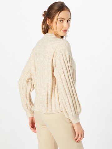 Pull-over Warehouse en beige