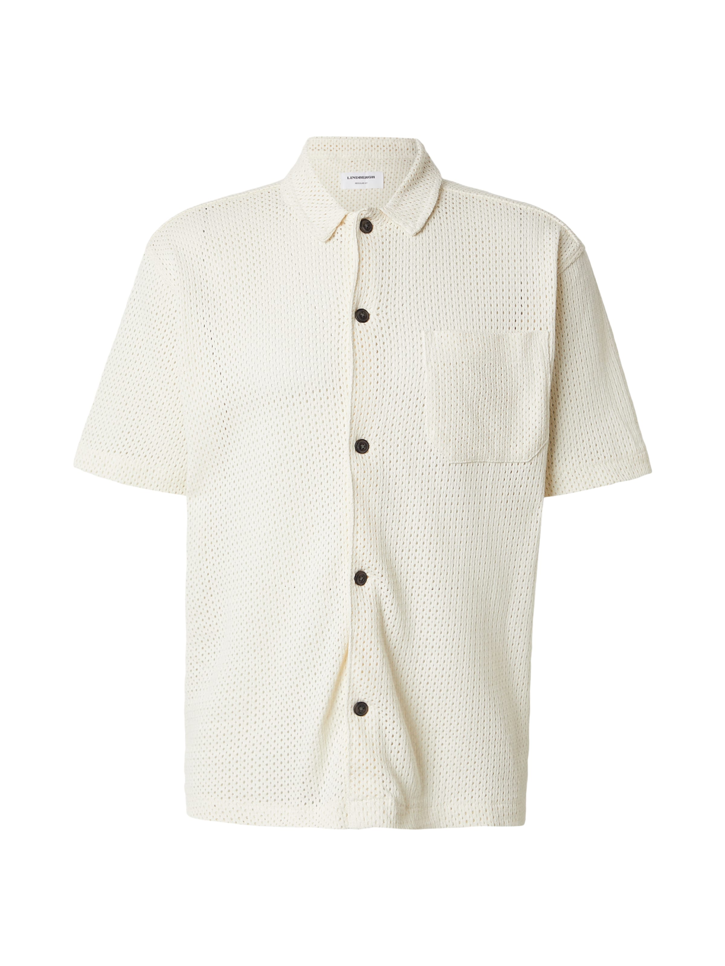 Lindbergh Regular fit Skjorta i beige: framsida