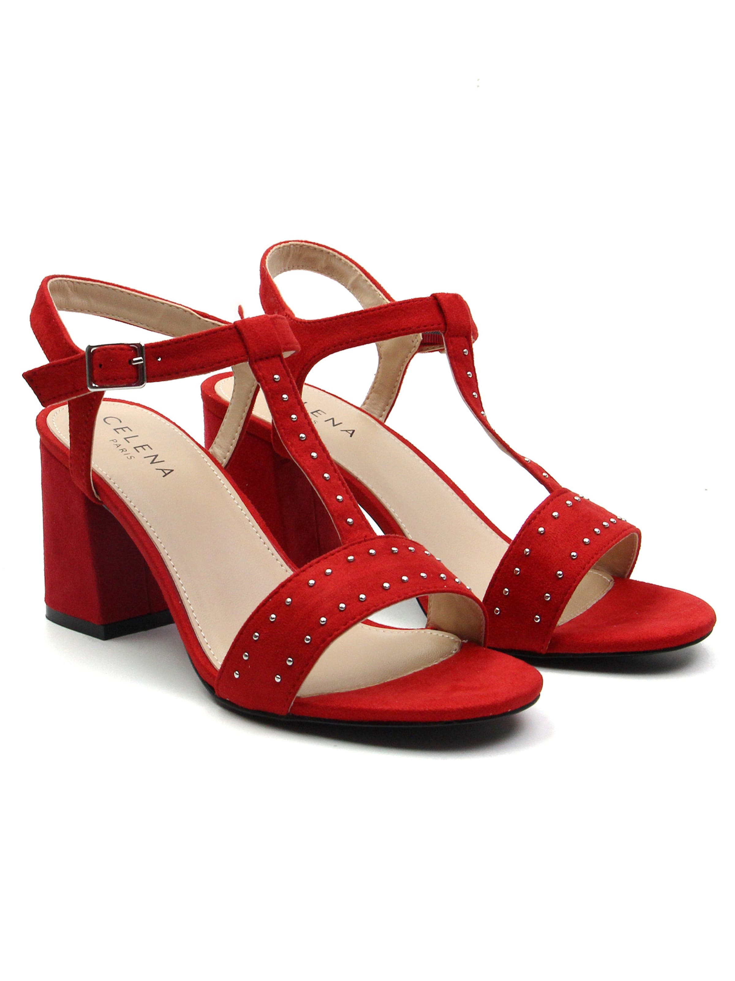 Celena Sandal 'Carita' i röd