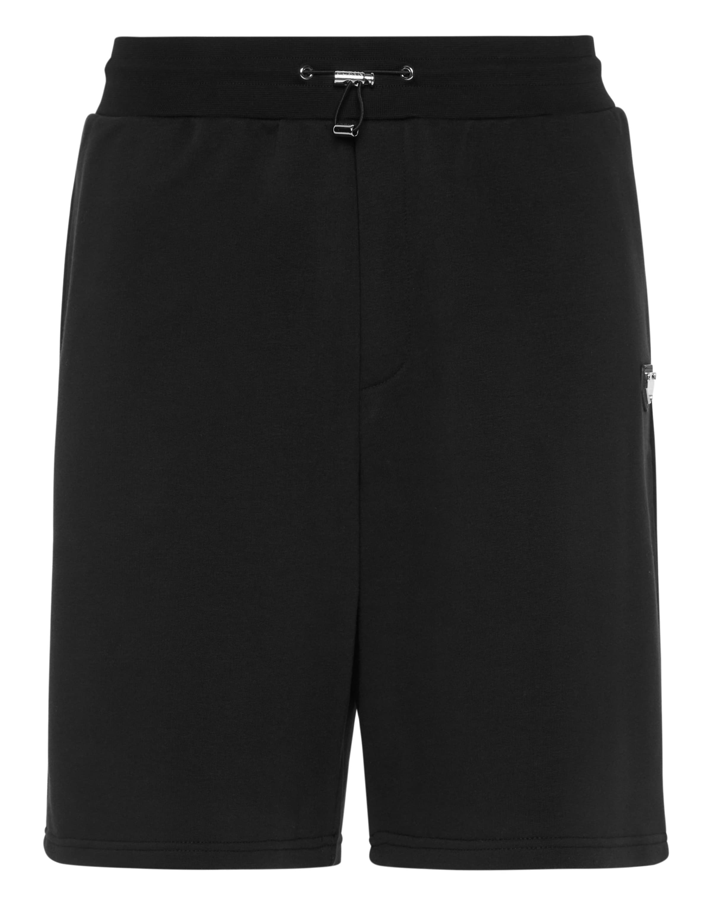 Philipp Plein - Regular Calças em preto: frente