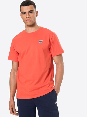 FILA Shirt 'Boris' in Rood: voorkant