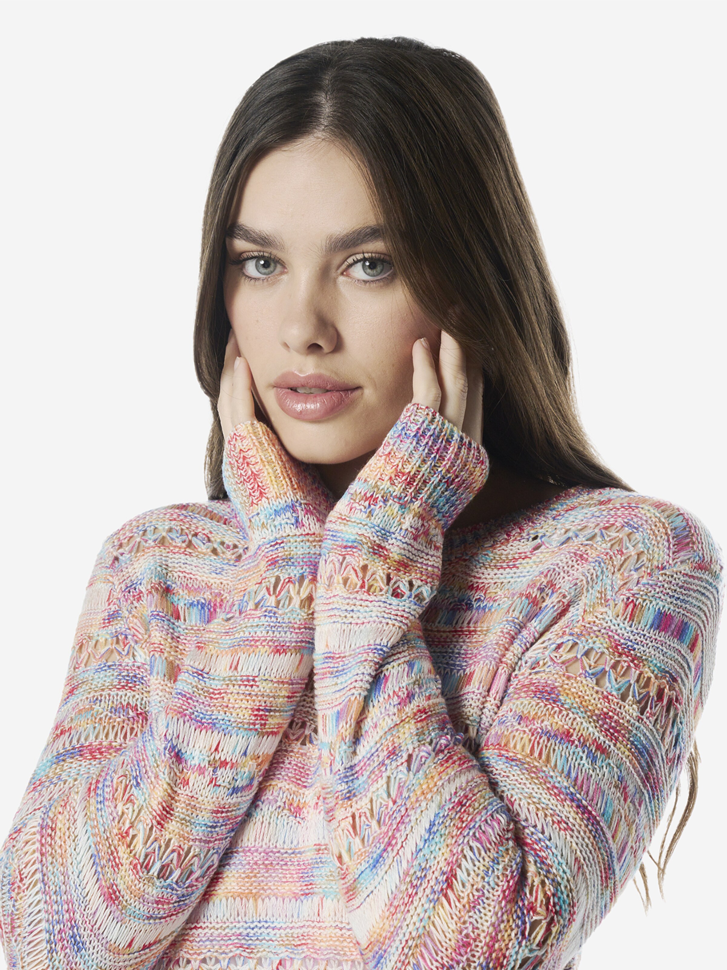 KOROSHI Sveter - Ružová