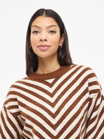 VILA Pullover 'VILUNA' i brun