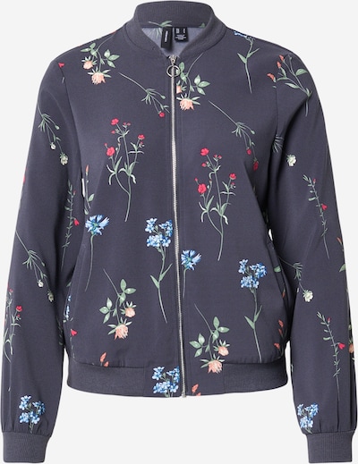 VERO MODA Välikausitakki 'VMCOCO' värissä vaaleansininen / antrasiitti / vaaleanvihreä / vaaleanpunainen, Tuotenäkymä