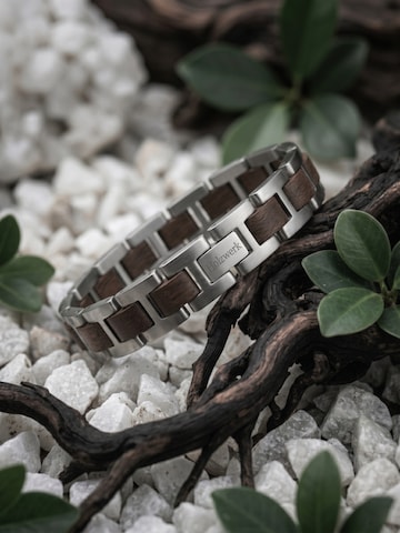 Holzwerk - Pulsera 'WERLSEE' en plata