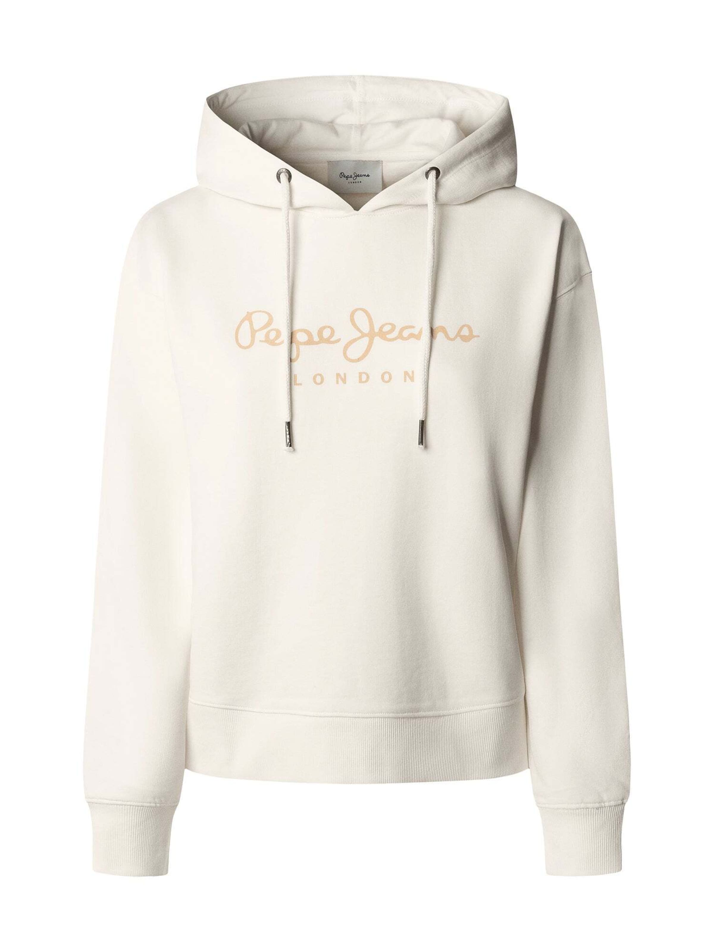 Sweat-shirt 'MATY' Pepe Jeans en blanc : devant
