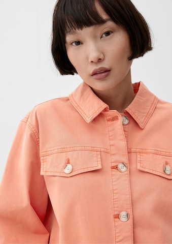 Veste mi-saison s.Oliver en orange