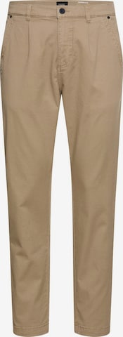 CAMEL ACTIVE - Loosefit Pantalón plisado en beige: frente