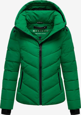 MARIKOO Зимняя куртка в Зеленый: спереди
