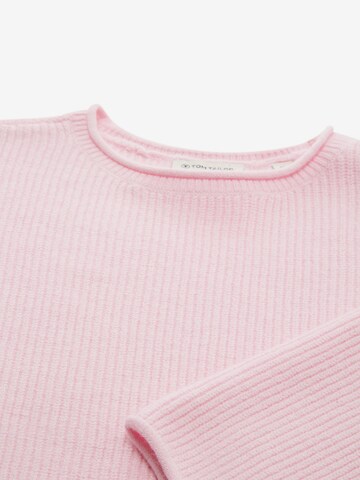 TOM TAILOR Sweater in Pink