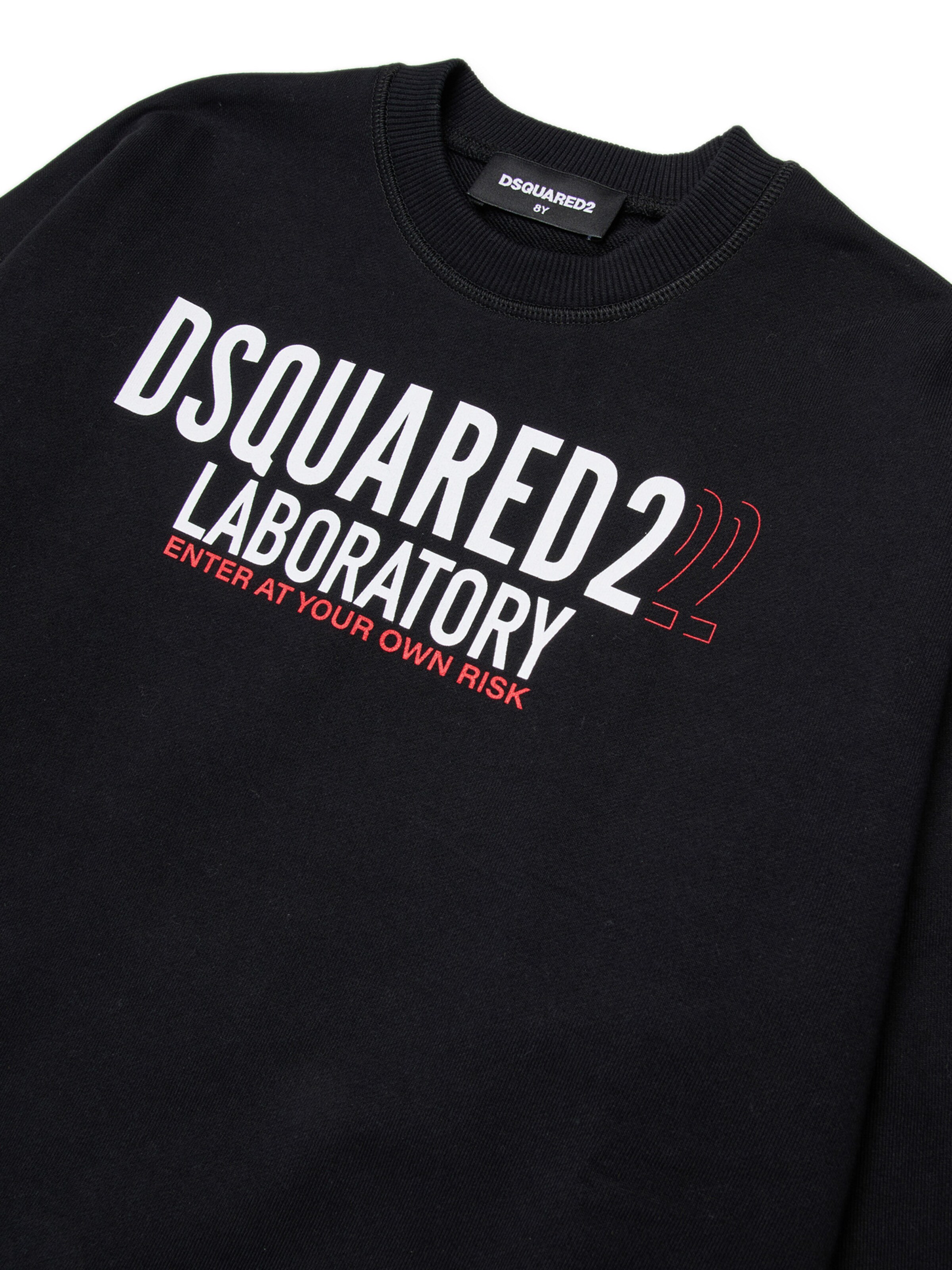 DSQUARED2 Collegepaita värissä musta