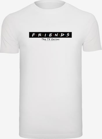 T-shirt 'Friends' F4NT4STIC en blanc : devant