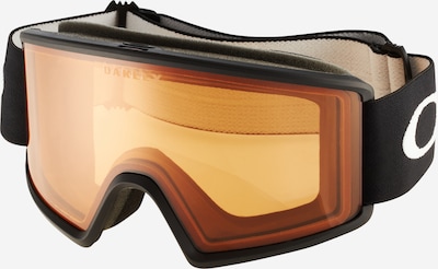 OAKLEY Lunettes de soleil sport 'Target Line' en jaune / orange foncé / noir / blanc, Vue avec produit