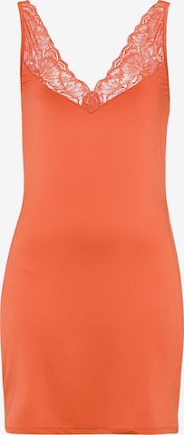 Hanro Negligee 'Juna ' in Orange: front