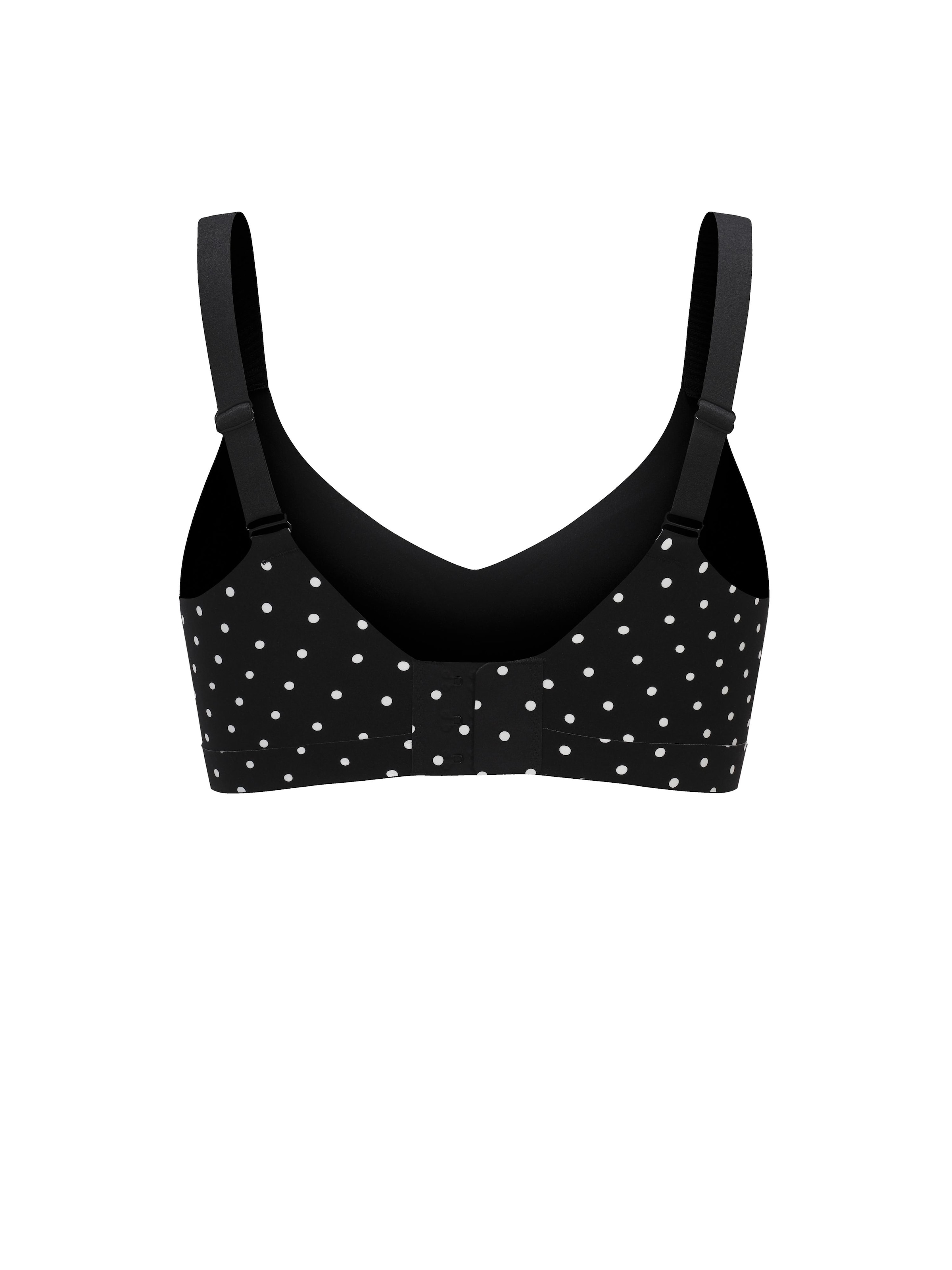 cfab (formerly creamy fabrics) Push-up BH 'Seamless Compact Push-Up BH'‌ in Schwarz