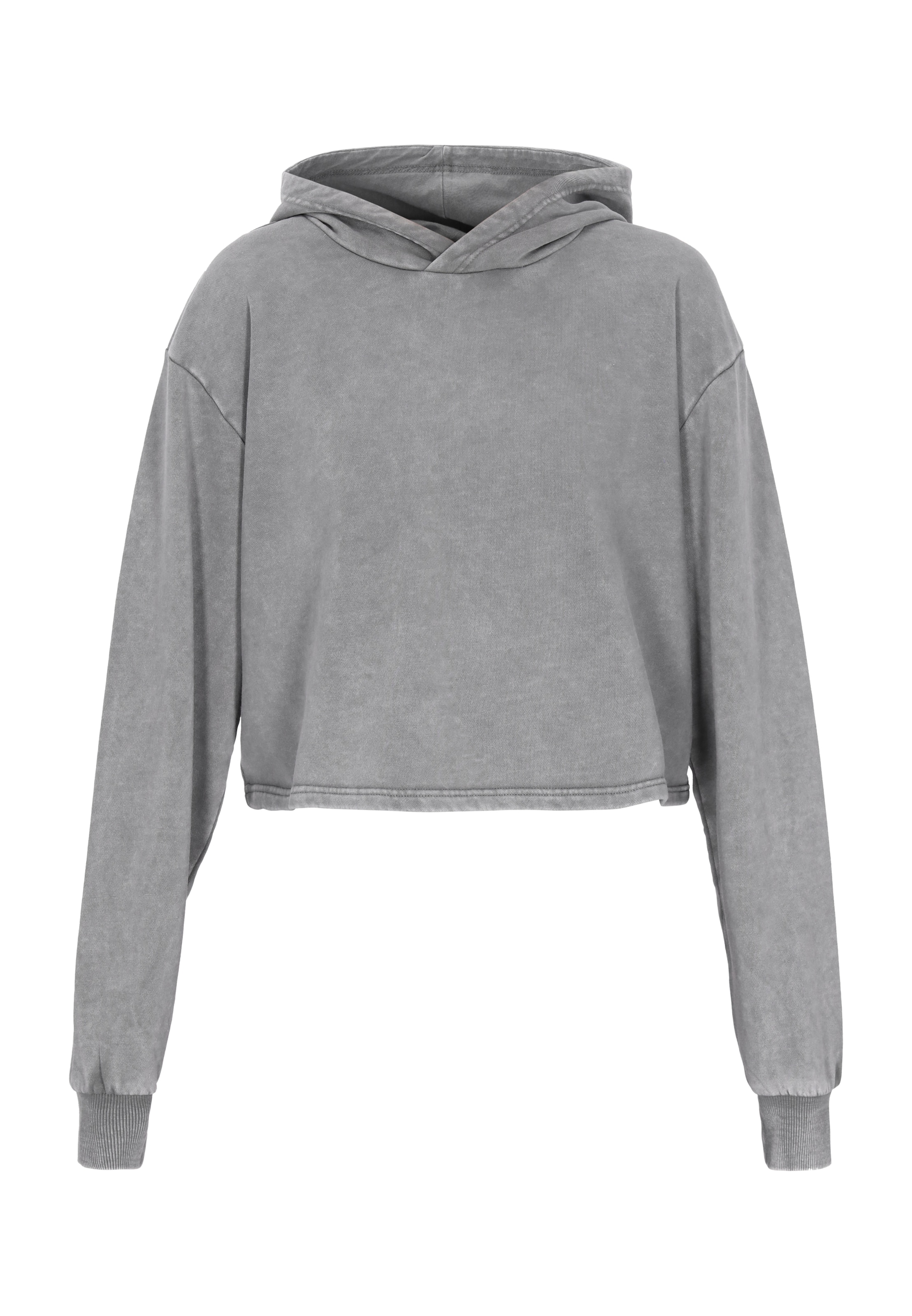 myMo ROCKS - Sweatshirt 'Back To School' em cinzento: frente