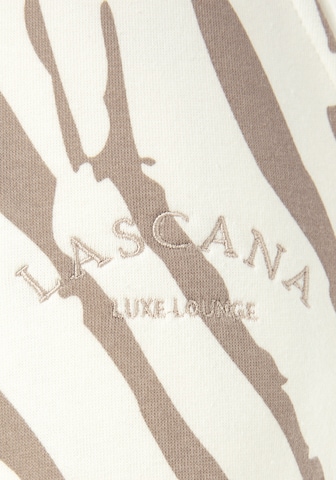 LASCANA Regular Housut värissä beige