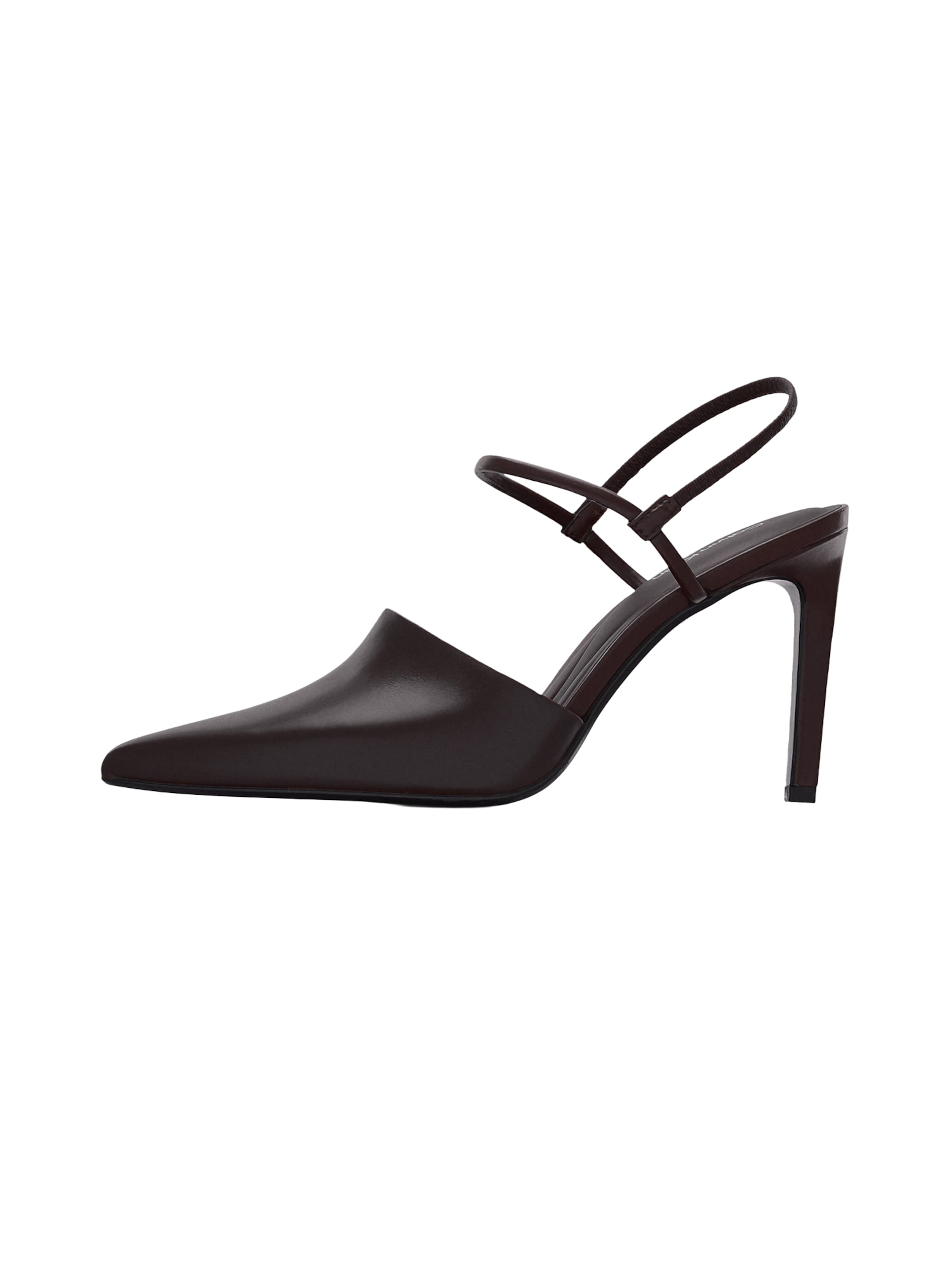 Calvin Klein Escarpins à bride arrière 'ESS' en aubergine, Vue avec produit