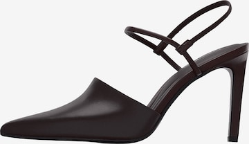 purpurinė Calvin Klein Basutės 'ESS': priekis