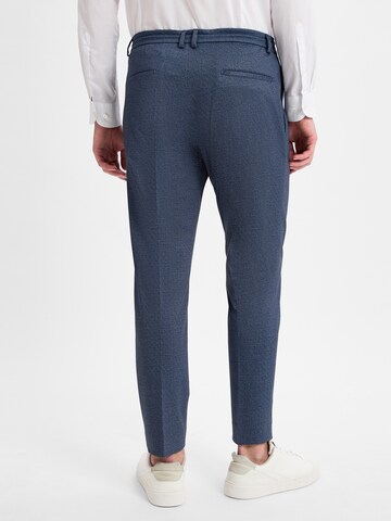 BENVENUTO Regular Pantalon 'Torino Cord' in Blauw