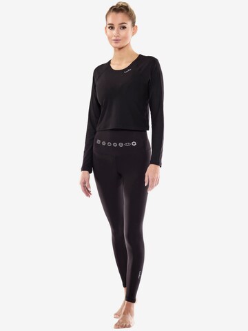 Winshape Skinny Sportsbukser 'HWL112C' i sort