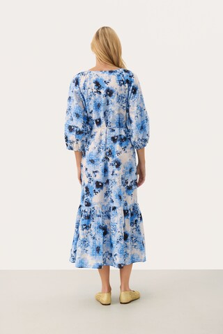 Robe d’été 'Reidun' Part Two en bleu