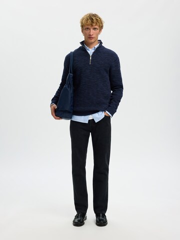 SELECTED Pullover 'SLHDANE' in Blau