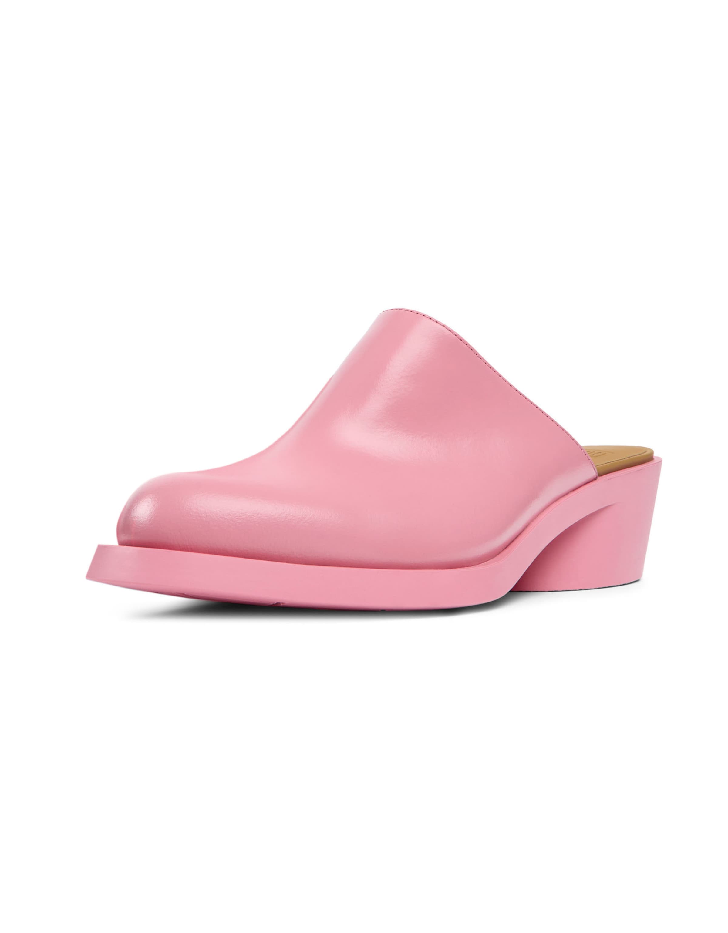 CAMPER Clogs 'Bonnie' in Pink: front